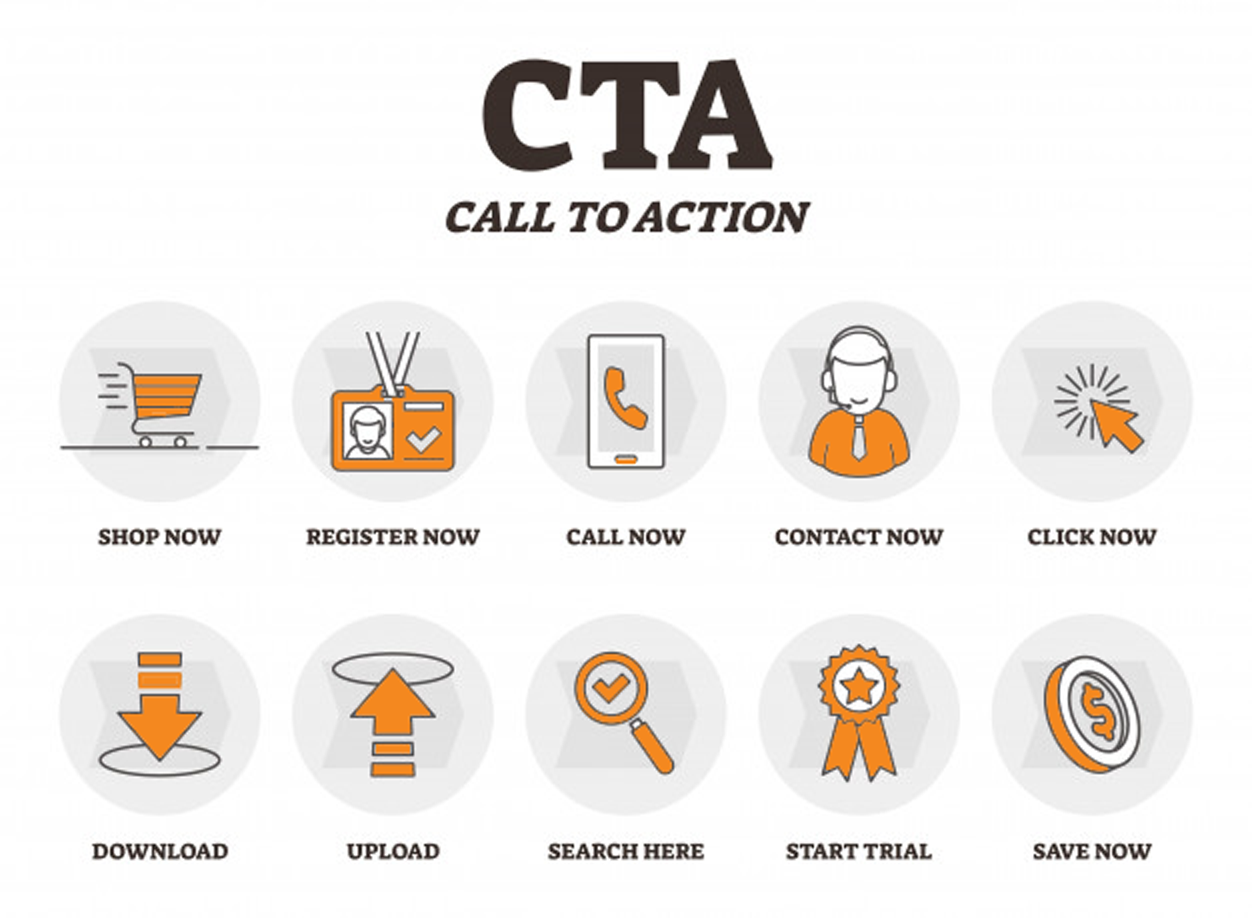 Call To Action (CTA) là lời kêu gọi hành động để tối ưu hoá chuyển đổi. Ảnh: LPTECH