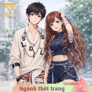 Demo về nhân vật 3D ngành thời trang - Tech Media